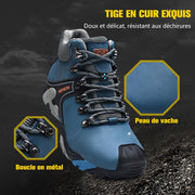 Fizzhiss Nouvelles chaussures de sport de plein air antidérapantes imperméables d'hiver, chaussures de neige d'alpinisme