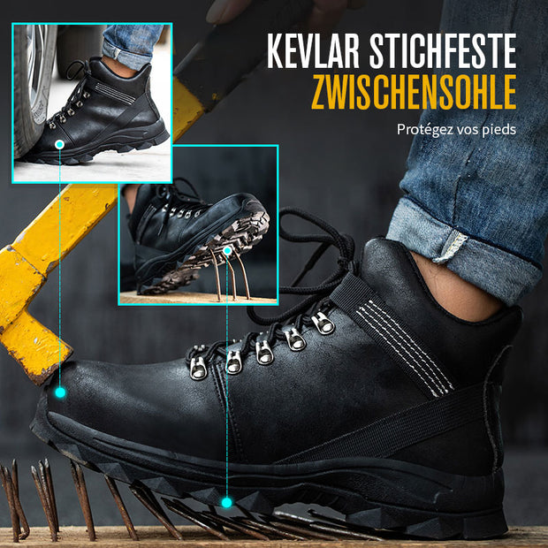 Fizzhiss  Chaussures de travail de sécurité confortables, légères, imperméables et résistantes à l'usure