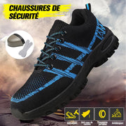 Fizzhiss Chaussures de protection de haute qualité antidérapantes et résistantes aux crevaisons