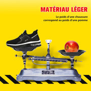 Fizzhiss Chaussures de sécurité chaudes et légères anti-smash et anti-coup de couteau