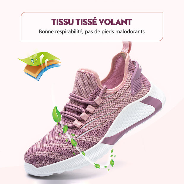 Fizzhiss S3 Nouvelles chaussures de sécurité anti-smash pour femmes