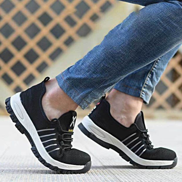 Fizzhiss Chaussures de sécurité anti-crevaison pour hommes