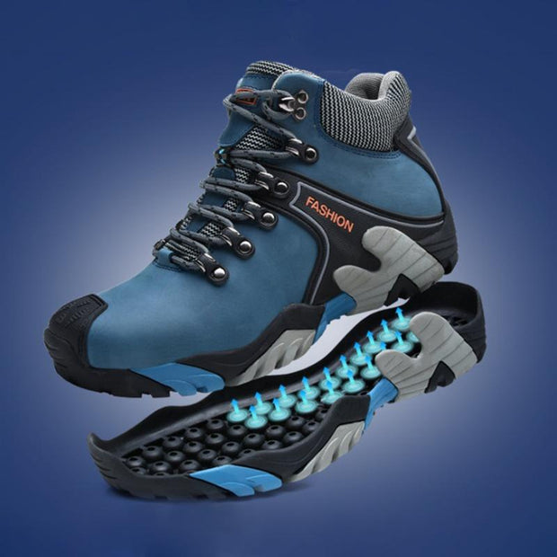 Fizzhiss Nouvelles chaussures de sport de plein air antidérapantes imperméables d'hiver, chaussures de neige d'alpinisme