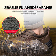 Fizzhiss S3 Chaussures de travail imperméables de qualité sécuritaire