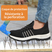 Fizzhiss Chaussures de sécurité anti-crevaison pour hommes