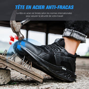 Fizzhiss  Chaussures de sécurité imperméables, antidérapantes et increvables