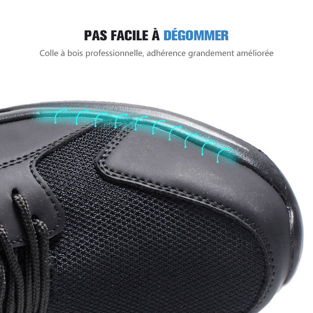 Fizzhiss  Chaussures de sécurité imperméables, antidérapantes et increvables