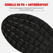 Fizzhiss Nouvelles chaussures de sécurité anti-crevaison, respirantes, légères et résistantes à l'abrasion