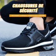 Fizzhiss Chaussures de sécurité chaudes et légères anti-smash et anti-coup de couteau