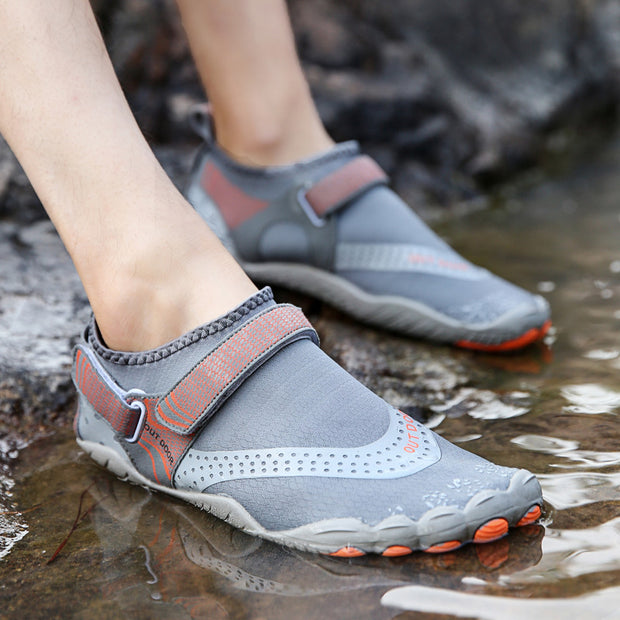 Fizzhiss Chaussures aquatiques pour hommes et femmes, chaussures de plage à séchage rapide en plein air, chaussures de randonnée