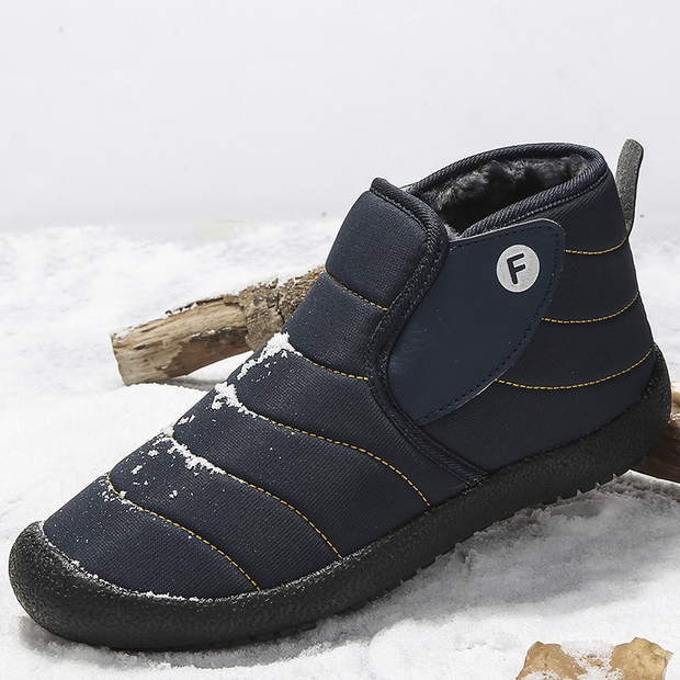 Fizzhiss Chaussures décontractées pour hommes Bottes d'hiver imperméables